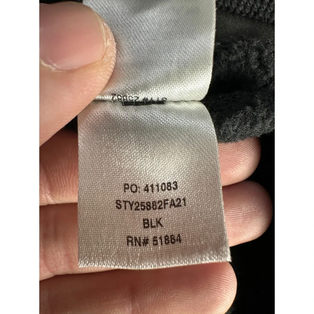 Patagonia Better Sweater Vest Large Black Performance Hiking Outdoor No Logo